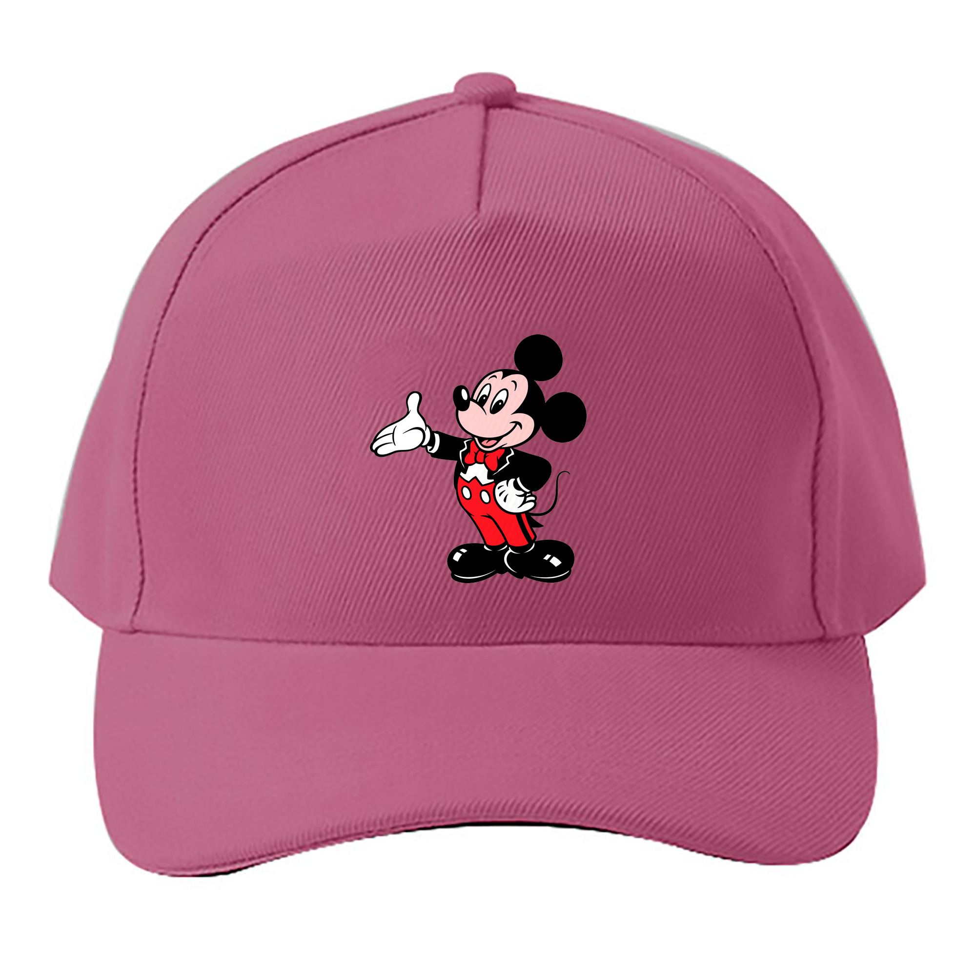 （画像用） ミッキーマウス Mickey Mouse ベースボールキャップ 綿100％ 男女兼用 帽子 スポーツ